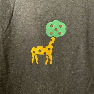 pseudodudo Giraffe Apple Tree - screen printed